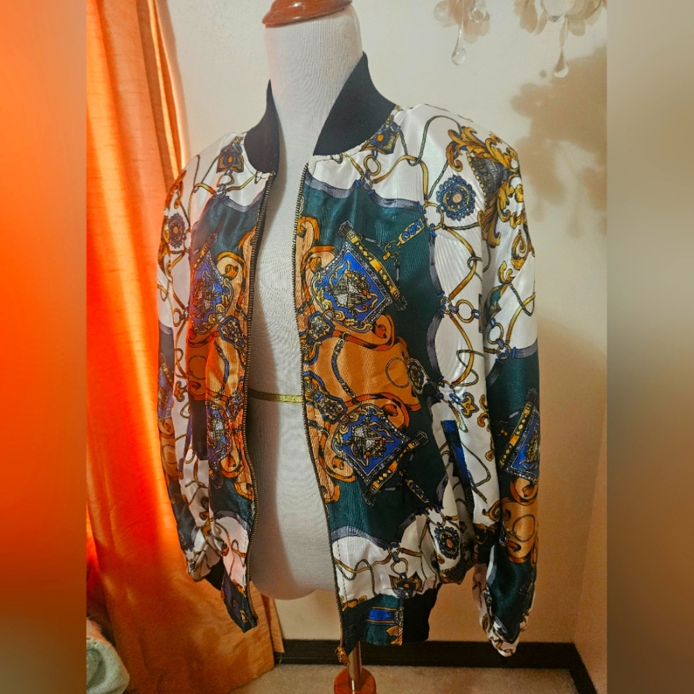 Vintage Silky Jogger Jacket M/L